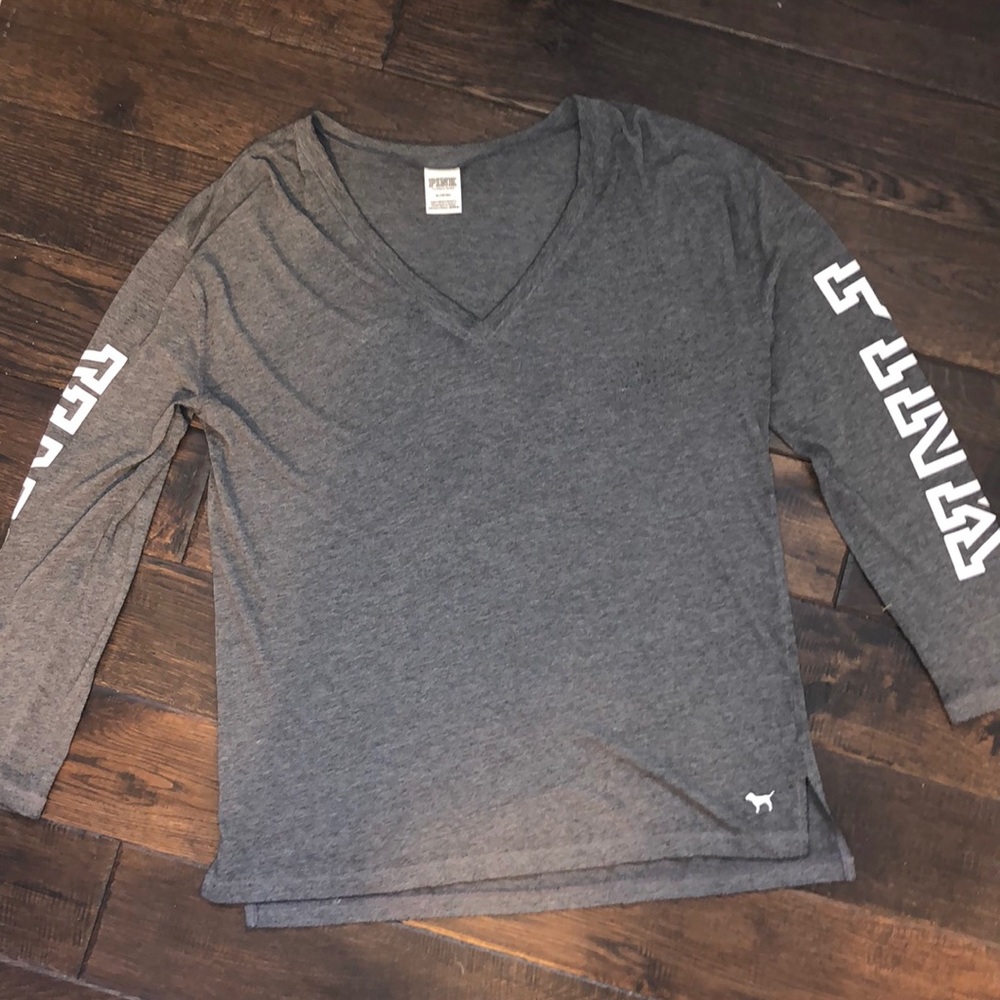 PINK longe sleeve comfy tee